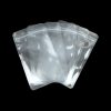 Large Biodegradable Auto Zip Lock Self-Sealing Bag Clear Printed Food Reusable Shipping Compostable PLA Plastic Zipper Handle