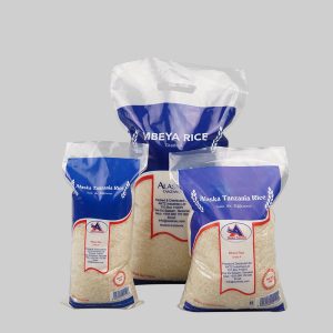 Handheld Plastic Food Storage Bag Flat Rice Packing Bag with PE Material