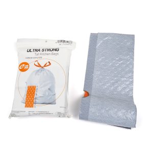Hot Sale Thickened Scented Drawstring Plastic Trash Bags Garbage Bags Tall Kitchen Drawstring Household Rubbish Trash Bags