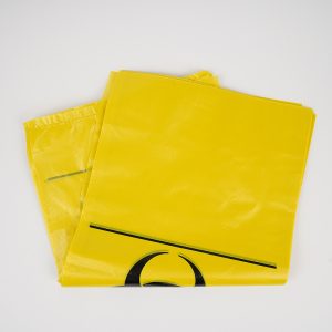 Custom Hospital Disposable PE Document Pouch for Clinical Waste Medical Biohazard Garbage Pill Label Pocket Sterilization Bag