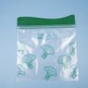 Custom Transparent Plastic Zipper Bags Keep Food Fresh Layer Sealing Strip Ziplock Bags Double Sealed Preservation Bag