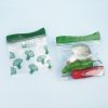 Custom Transparent Plastic Zipper Bags Keep Food Fresh Layer Sealing Strip Ziplock Bags Double Sealed Preservation Bag