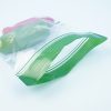 Custom Transparent Plastic Zipper Bags Keep Food Fresh Layer Sealing Strip Ziplock Bags Double Sealed Preservation Bag