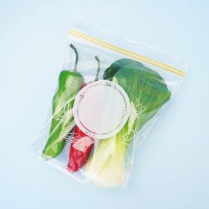 Custom LDPE Free Self Sealing Plastic Zip Lock Bag Clear Poly Bag for for Vegetable Cookie Candy ZipLock Bag