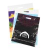 Custom Printed Personalized Flat Grocery Shopping Plastic Die Cut Handle Bags for Supermarket Garment Packaging Handbag