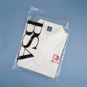 Clear Reflective Logo Double Strong Biodegradable Postal Courier Bag Portable Self-Adhesive Opp Plastic Mailing Plastic Bag