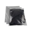 Custom Transparent Frosted PE Waterproof Zipper Bags Plastic Clothing Shopping Packaging for Shoes Socks Fur
