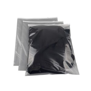 Custom Transparent Frosted PE Waterproof Zipper Bags Plastic Clothing Shopping Packaging for Shoes Socks Fur