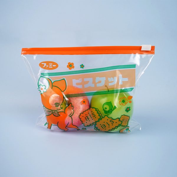 PVC & PE Printed Zipper Pouch Small Frosted Plastic Ziplock Bag for Clothes & Underwear Packaging