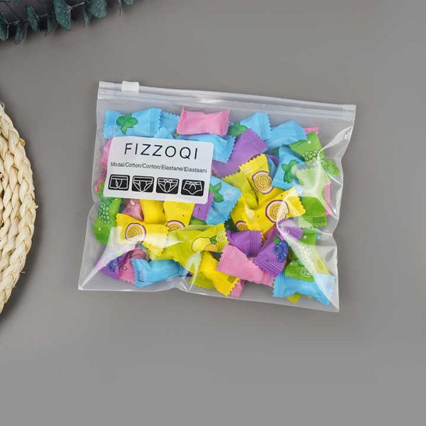 Plastic Bag Zipper Clothes T Shirt Matte Poly Zip Lock Printed Packing Bag Frosted Transparent Zipper Bag Plastic