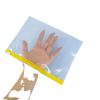 Frosted Slider Zip Lock Ziplock Ziplock Plastic Zipper PVC PE LDPE for Clothing Apparel Packaging Durable Stylish