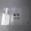 Crystal clear Wholesale Custom LOGO Design Printed Bags Plastic Flat Bag