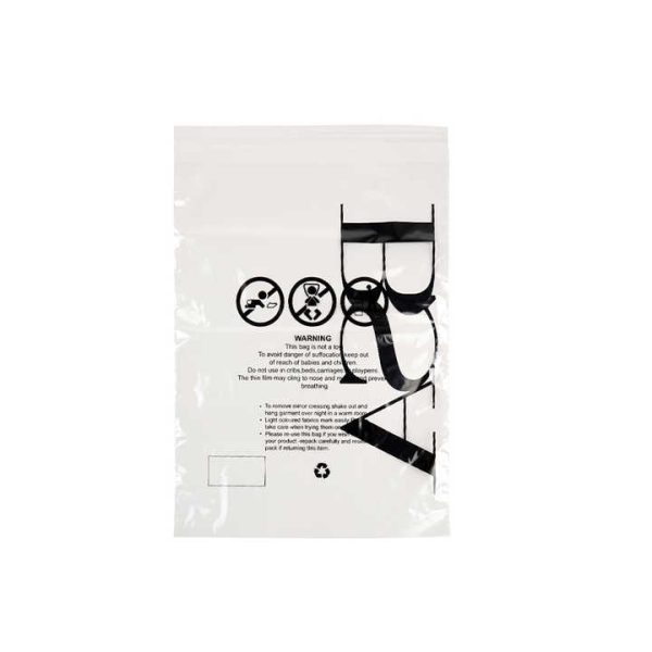Clear Reflective Logo Double Strong Biodegradable Postal Courier Bag Portable Self-Adhesive Opp Plastic Mailing Plastic Bag