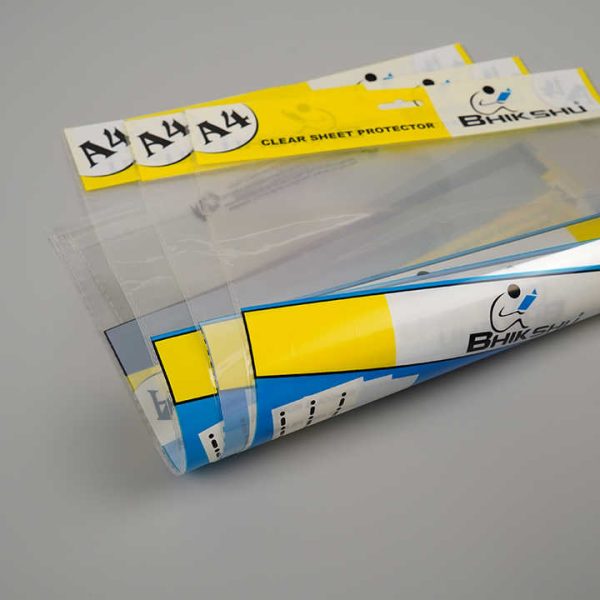 Hot Selling Custom Printing Package for Documents Paper OPP Bag for Stationery Store Use Crystal clear Self-adhesive Bags