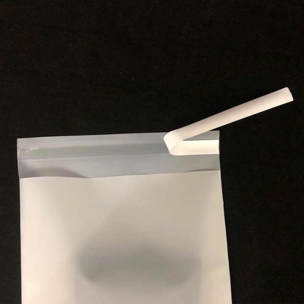 Eco-Friendly Custom 100% Biodegradable Compostable PLA PBAT Self-Adhesive Plastic Bag for Clothing & Shoes Custom Logo Packaging