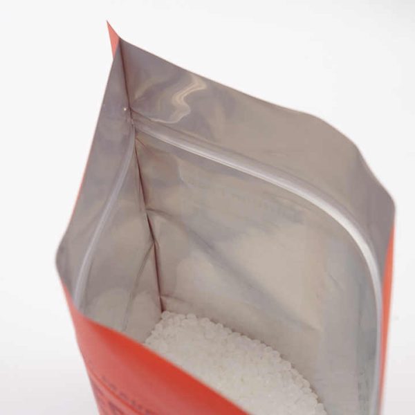 China Super Factory Self-Sealing Stand Pouches Resealable Zip Lock Food Grade Packaging Aluminum Foil Zipper Bags Plastic Bags