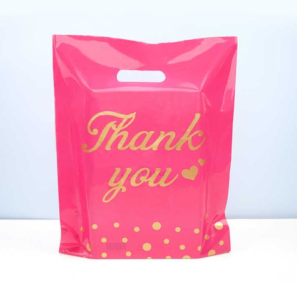 Custom Logo Printed Grocery Plastic Shopping Bags for Supermarket for Shopping Hand Bag