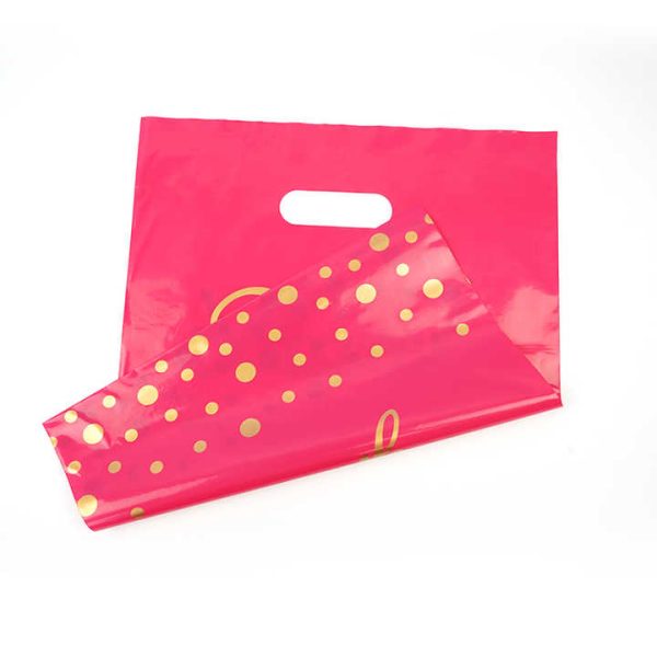 Custom Logo Printed Grocery Plastic Shopping Bags for Supermarket for Shopping Hand Bag