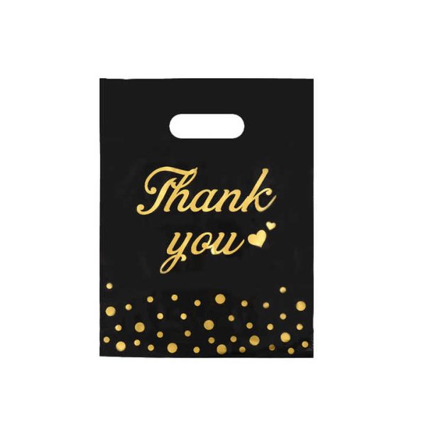 Custom Logo Printed Grocery Plastic Shopping Bags for Supermarket for Shopping Hand Bag