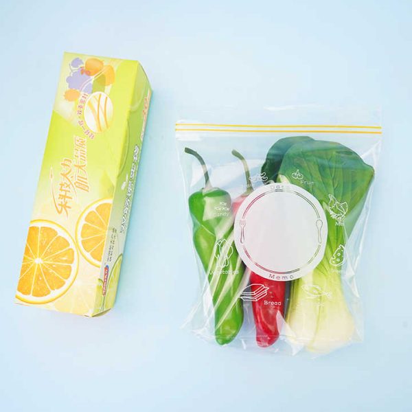 Custom LDPE Free Self Sealing Plastic Zip Lock Bag Clear Poly Bag for for Vegetable Cookie Candy ZipLock Bag