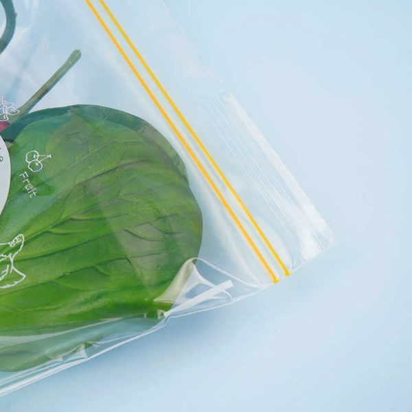 Custom LDPE Free Self Sealing Plastic Zip Lock Bag Clear Poly Bag for for Vegetable Cookie Candy ZipLock Bag
