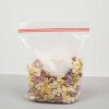 High Quality Thickened Crystal clear Custom LOGO Ziplock Bags Food Grade for Freezer Food Container Ziplock Bag