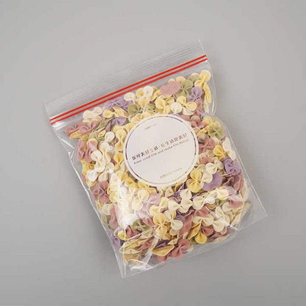 High Quality Thickened Crystal clear Custom LOGO Ziplock Bags Food Grade for Freezer Food Container Ziplock Bag