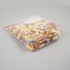 High Quality Thickened Crystal clear Custom LOGO Ziplock Bags Food Grade for Freezer Food Container Ziplock Bag