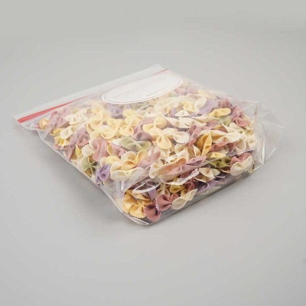 High Quality Thickened Crystal clear Custom LOGO Ziplock Bags Food Grade for Freezer Food Container Ziplock Bag