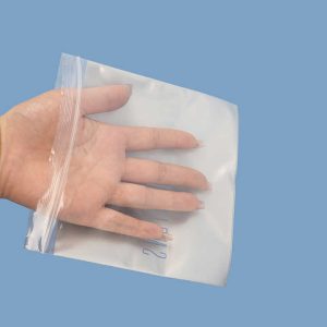 Custom Logo Printed Moisture-Proof Zipper Plastic Bag Self-Sealing Storage Zip Lock for Hair Accessories Fashion Accessory