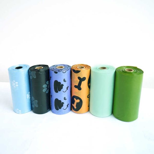 Custom Heavy Black Plastic Refuse on Roll Rubbish 60 Gallon Garbage Drawstring Kitchen Trash Bags