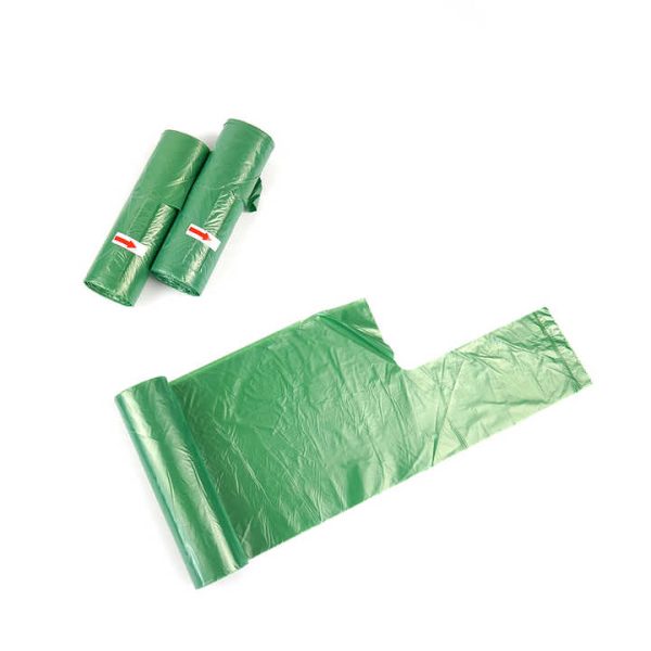 Custom Garbage Trash Big Large Size Bio Roll Compostable Degradable Biodegradable Plastic Shopping Vest t Shirt Tshirt Bag