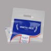 Handheld Plastic Food Storage Bag Flat Rice Packing Bag with PE Material