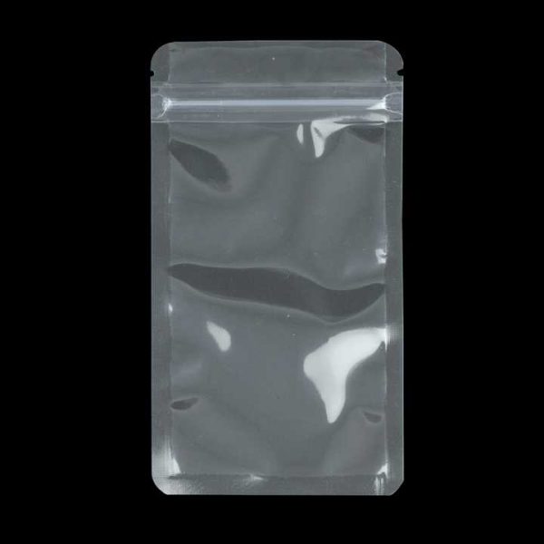 Large Biodegradable Auto Zip Lock Self-Sealing Bag Clear Printed Food Reusable Shipping Compostable PLA Plastic Zipper Handle