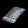 Large Biodegradable Auto Zip Lock Self-Sealing Bag Clear Printed Food Reusable Shipping Compostable PLA Plastic Zipper Handle