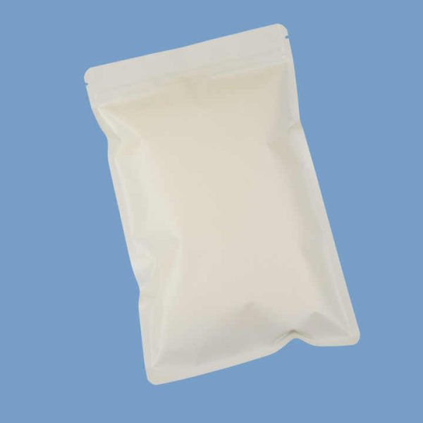 Brown Paper Composite Material Made Food Packaging Bag Strength Resealing Moisture Proof Zip Lock Bag