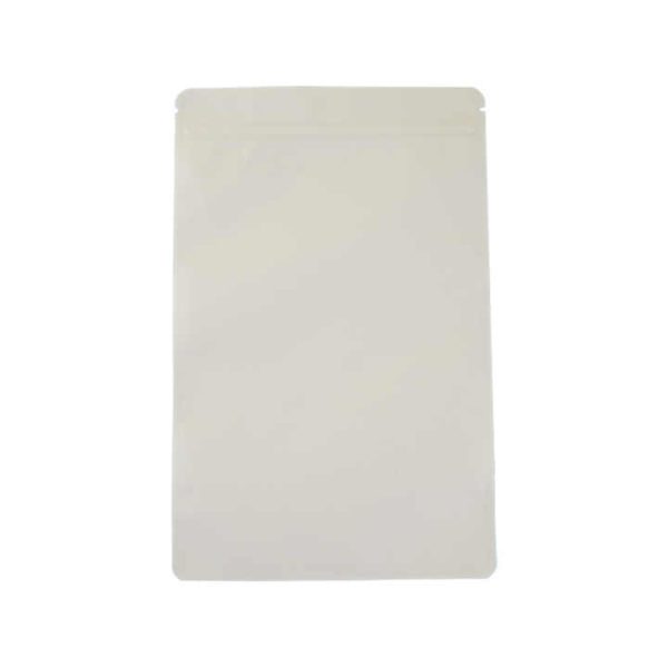 Brown Paper Composite Material Made Food Packaging Bag Strength Resealing Moisture Proof Zip Lock Bag