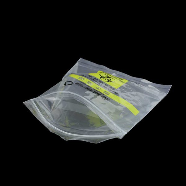 Custom Mini Ziplock Bags PE Plastic Small Packaging for Liquids Pills Infusions Condoms Surgical Masks